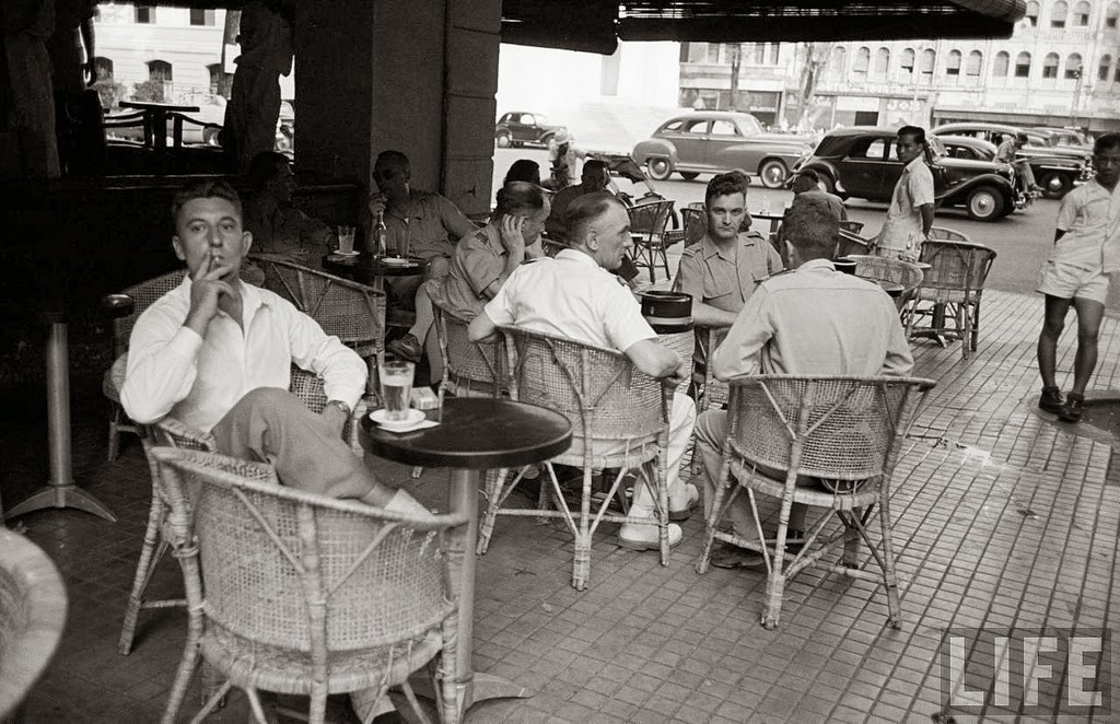 Coffee in Saigon, year 1948